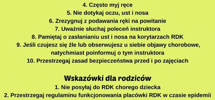 Przede wszystkim prewencja- bezpieczny powrót do zajęć