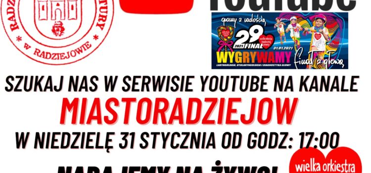 WOŚP Livestreaming – zapowiedź