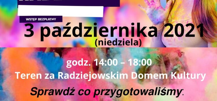 „Święto Kolorów Holi” w Radziejowie