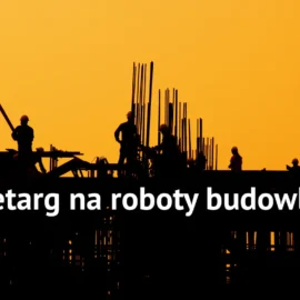 Ogłoszenie o zamówieniu – roboty budowlane