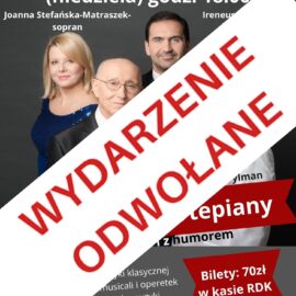 Koncert „Śpiewające fortepiany” – odwołany