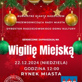 Wigilia Miejska – 22 grudnia 2024 r.