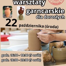 Jesienne warsztaty garncarskie dla dorosłych
