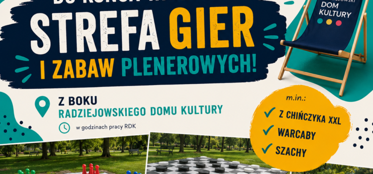 Wakacyjna Strefa Gier i Zabaw